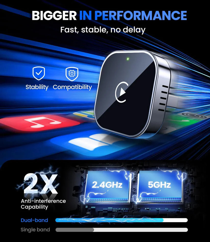 dollyo™ Kabelloses CarPlay